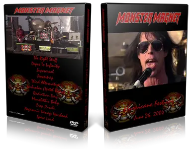 Artwork Cover of Monster Magnet 2004-06-26 DVD Scheebel Proshot