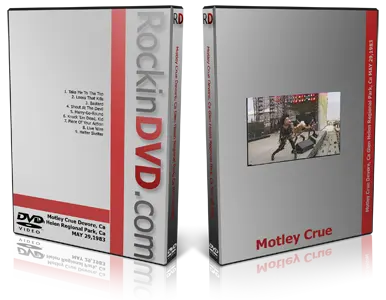 Artwork Cover of Motley Crue 1983-05-29 DVD Devore Proshot