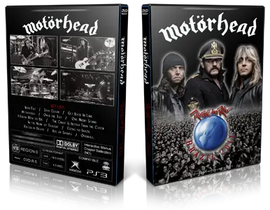 Artwork Cover of Motorhead 2011-10-02 DVD Rock In Rio Proshot