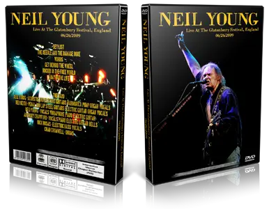 Artwork Cover of Neil Young 2009-06-26 DVD Glatonbury Festival Proshot