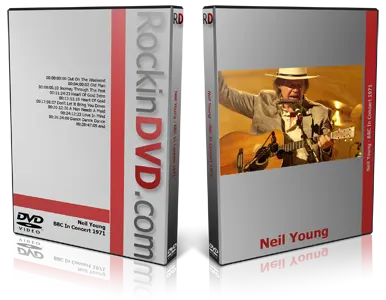 Artwork Cover of Neil Young Compilation DVD BBC In Concert 1971 Proshot