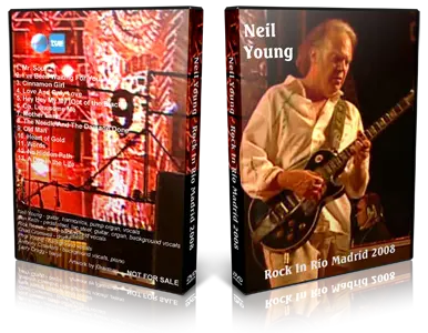 Artwork Cover of Neil Young Compilation DVD Rock In Rio Madrid 2008 Proshot