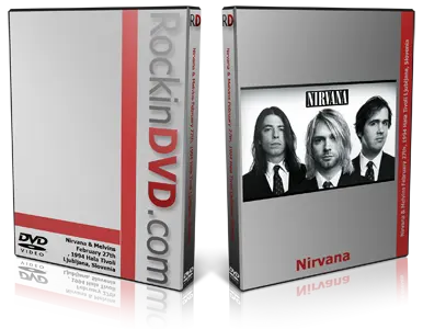 Artwork Cover of Nirvana 1994-02-27 DVD Ljubljana Proshot