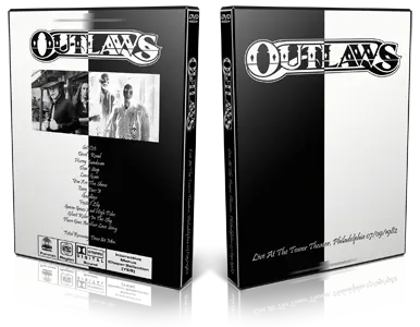 Artwork Cover of Outlaws 1982-07-09 DVD Philadelphia Proshot