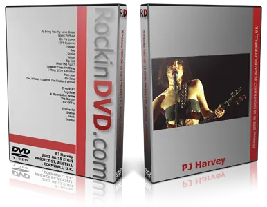 Artwork Cover of PJ Harvey 2003-08-15 DVD Cornwall Audience