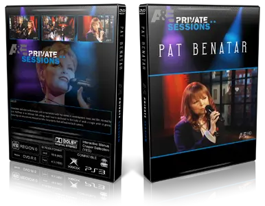 Artwork Cover of Pat Benatar 2009-10-17 DVD A and E Private Session Proshot