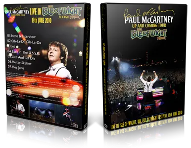 Artwork Cover of Paul McCartney 2005-01-18 DVD Isle Of Wight Festival Proshot