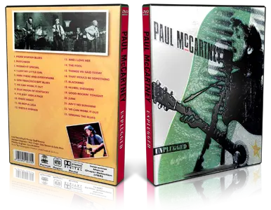 Artwork Cover of Paul McCartney Compilation DVD Unplugged Proshot