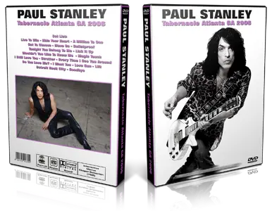 Artwork Cover of Paul Stanley 2006-10-21 DVD Atlanta Audience