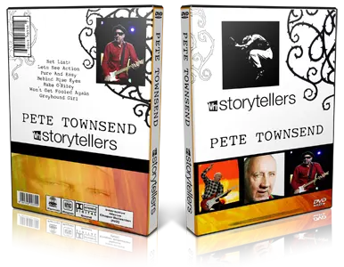 Artwork Cover of Pete Townshend Compilation DVD VH1 Storytellers Proshot