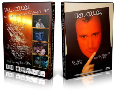 Artwork Cover of Phil Collins 1985-05-29 DVD Dallas Proshot