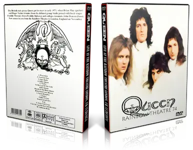 Artwork Cover of Queen 1974-11-20 DVD London Proshot