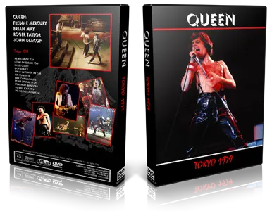 Artwork Cover of Queen 1979-04-24 DVD Tokyo Proshot
