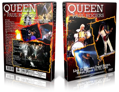 Artwork Cover of Queen 2005-10-27 DVD Tokyo Proshot