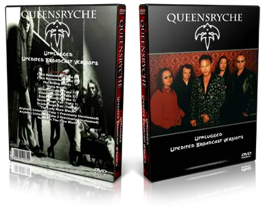 Artwork Cover of Queensryche Compilation DVD Unplugged Unedited and Broadcast Versions Proshot