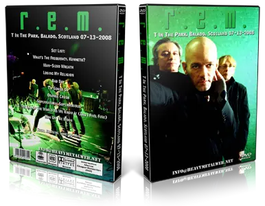 Artwork Cover of REM 2008-07-13 DVD T In The Park Proshot