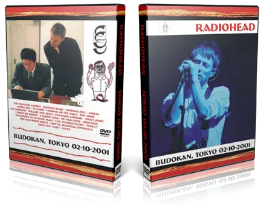 Artwork Cover of Radiohead 2001-10-02 DVD Tokyo Audience