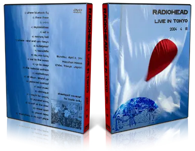 Artwork Cover of Radiohead 2004-04-18 DVD Tokyo Proshot