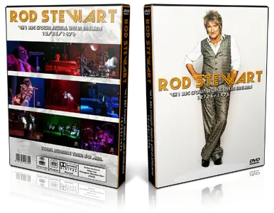 Artwork Cover of Rod Stewart 1976-12-25 DVD London Proshot