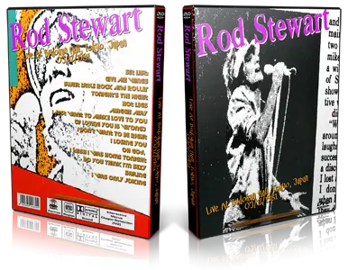 Artwork Cover of Rod Stewart 1981-05-12 DVD Tokyo Proshot