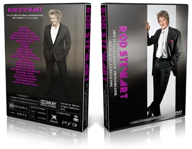 Artwork Cover of Rod Stewart 1992-02-14 DVD Los Angeles Proshot