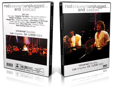 Artwork Cover of Rod Stewart 1993-02-05 DVD Los Angeles Proshot