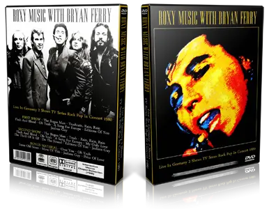 Artwork Cover of Roxy Music Compilation DVD Rock Pop In Concert 1980 Proshot