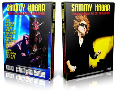 Artwork Cover of Sammy Hagar 2000-01-29 DVD Park City Proshot