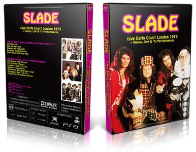 Artwork Cover of Slade 1973-07-01 DVD London Proshot