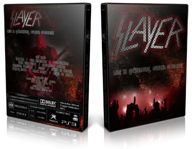 Artwork Cover of Slayer 2011-07-03 DVD Gothenburg Proshot