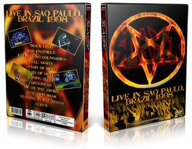 Artwork Cover of Slayer Compilation DVD Sao Paulo 1998 Proshot