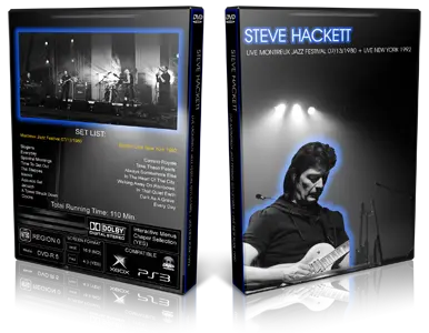 Artwork Cover of Steve Hackett 1980-07-13 DVD Montreux Proshot