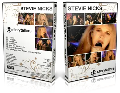 Artwork Cover of Stevie Nicks Compilation DVD Vh1 Storrytellers Proshot