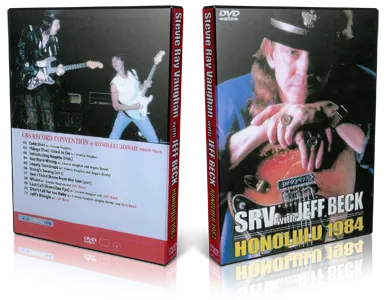 Artwork Cover of Stevie Ray Vaughan 1984-03-28 DVD Honolulu Proshot