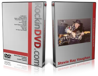Artwork Cover of Stevie Ray Vaughan 1984-08-25 DVD St Goarshausen Proshot
