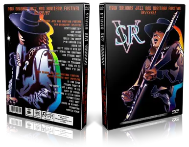Artwork Cover of Stevie Ray Vaughan 1987-02-28 DVD New Orleans Proshot