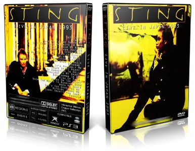 Artwork Cover of Sting Compilation DVD Japan 1993 Proshot