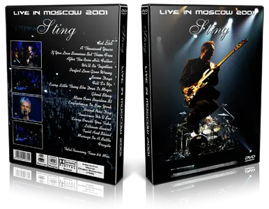 Artwork Cover of Sting Compilation DVD Moscow 2001 Proshot