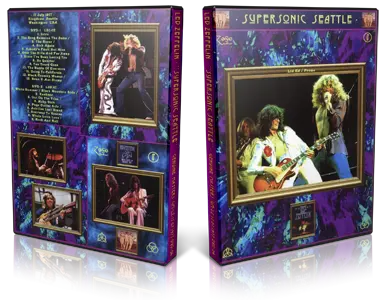 Artwork Cover of Supersonic 1977-07-19 DVD Seattle Proshot