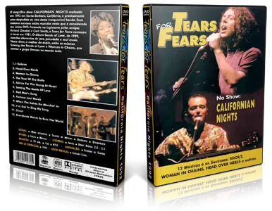 Artwork Cover of Tears For Fears Compilation DVD Santa Barbara 1992 Proshot