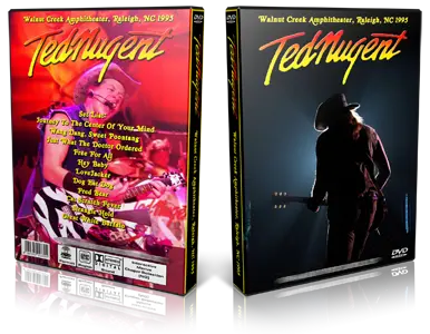 Artwork Cover of Ted Nugent 1995-06-23 DVD Raleigh Proshot