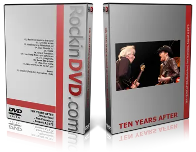 Artwork Cover of Ten Years After 1975-08-04 DVD San Francisco Proshot