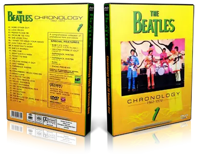 Artwork Cover of The Beatles Compilation DVD Chronology 1962-1970 Vol 1 Proshot