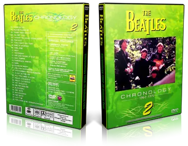 Artwork Cover of The Beatles Compilation DVD Chronology 1962-1970 Vol 2 Proshot