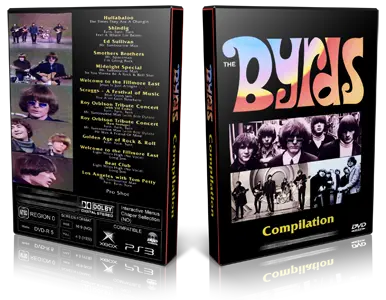 Artwork Cover of The Byrds Compilation DVD Media Clip Collection Proshot