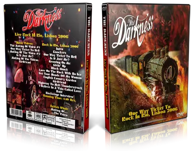 Artwork Cover of The Darkness Compilation DVD Lisbon 2006 Proshot