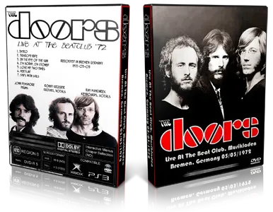 Artwork Cover of The Doors 1972-05-03 DVD Bremen Proshot