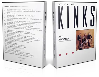 Artwork Cover of The Kinks Compilation DVD All Aboard Proshot