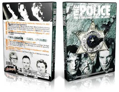 Artwork Cover of The Police Compilation DVD For A Thousand Years Or More Proshot