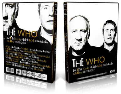 Artwork Cover of The Who 2007-06-19 DVD Oberhausen Proshot